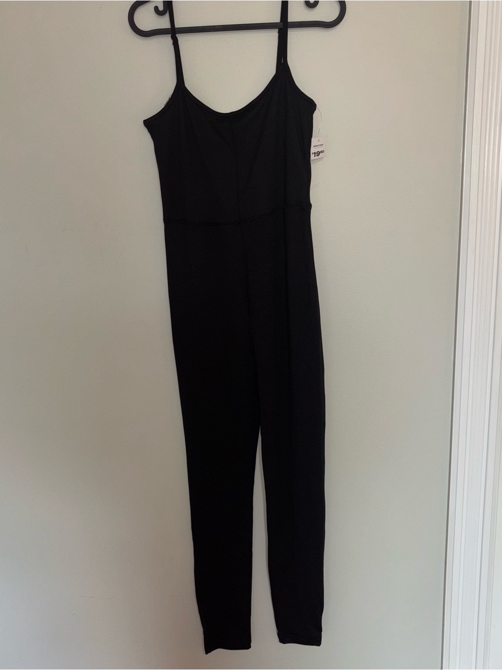 Ardene Fit Black Spaghetti-Strap Jumpsuit